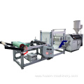 Meltblown nonwoven fabric making machine production line